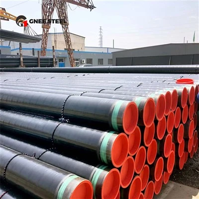 Tubo de aço carbono sem costura 3PE
