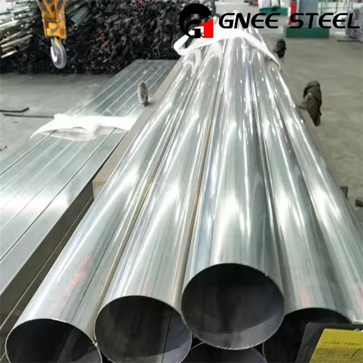 Tubo de aço inoxidável soldado A312 TP347H